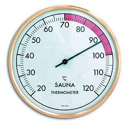 Термометр (1011), биметаллический ― Оптовая компания Русский Банный Дом