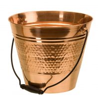 Copper bucket 8 l SAUNIA