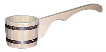 Ladle with horizontal handle 1.2 l ― Russian Bath House