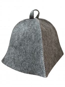 Felt hat, grey ― Russian Bath House