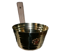 Small brass pail 3 l ― Russian Bath House