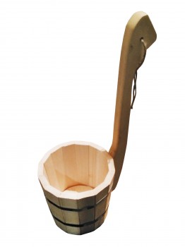 Ladle with vertical handle 0.6 l ― Russian Bath House