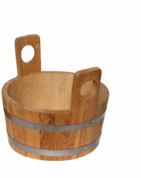 Oak washtub 10 l ― Russian Bath House