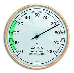 Bimetal hygrometer (1012)  ― Russian Bath House