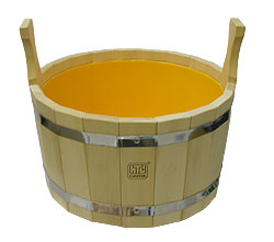 Washtub with plastic insert 10 l ― Russian Bath House