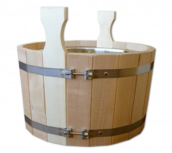 Washtub with stainless insert 10 l   ― Russian Bath House