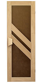 Sauna door with windows PL35L ― Russian Bath House