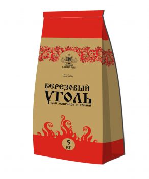 Birch charcoal 5 kg ― Russian Bath House