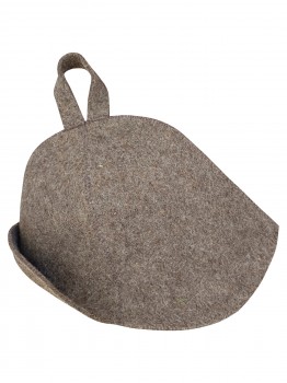 Felt hat, grey  ― Russian Bath House