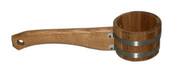 Oak ladle 0.5 l ― Russian Bath House