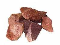 Wet/dry sauna stone Red Quartz, 20 kg ― Russian Bath House